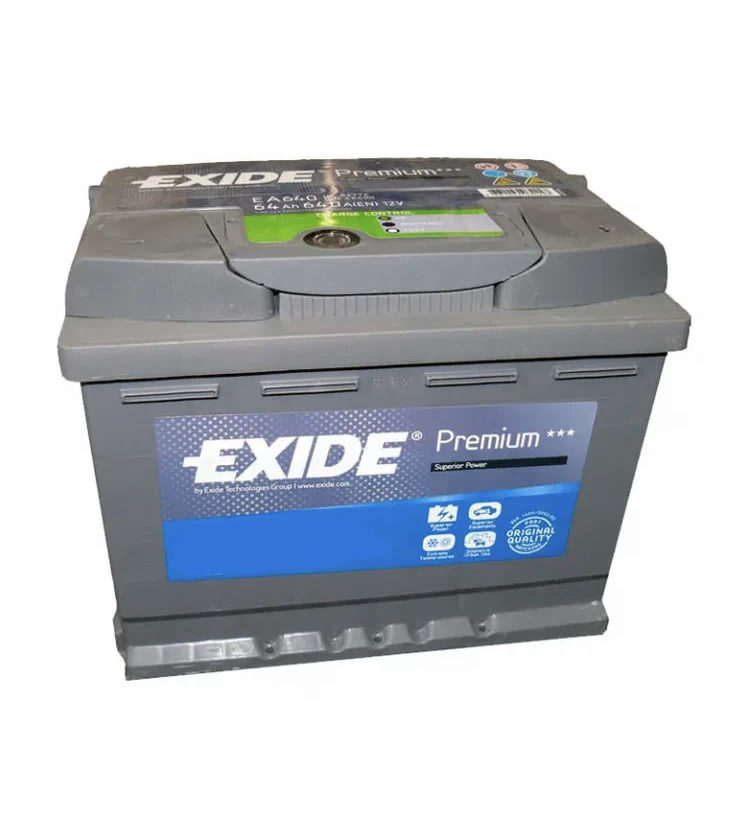 АКБ Exide premium 64Ah540А Обратная (-+)