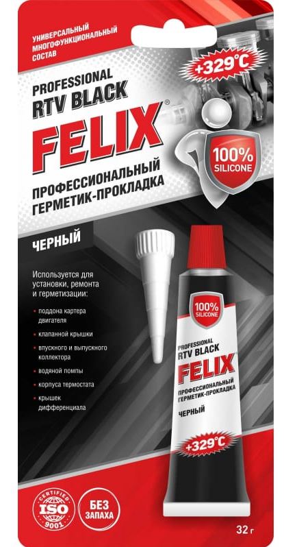 Герметик Felix чёрный 32гр