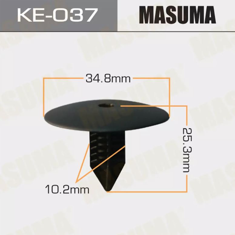 KE-037 Клипса крепежная  Masuma