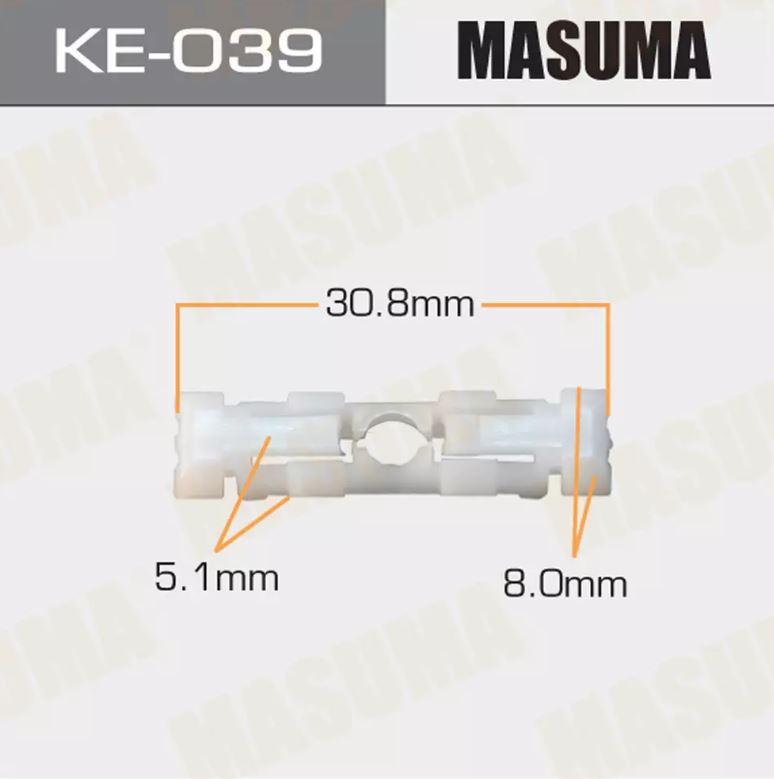 KE-039 Клипса крепежная  Masuma