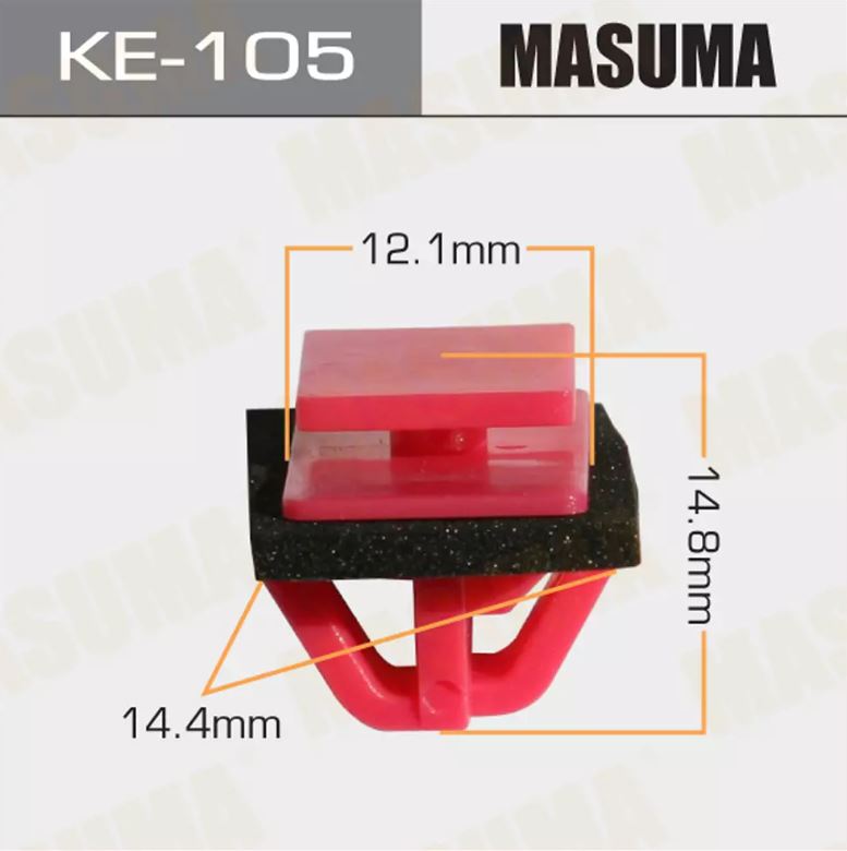 KE-105 Клипса крепежная  Masuma