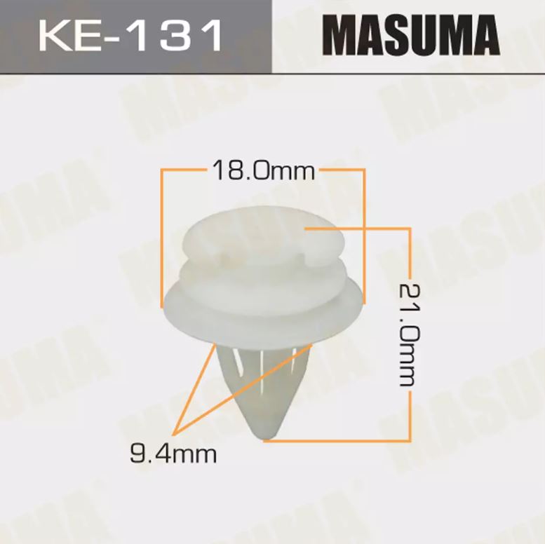 KE-131 Клипса крепежная  Masuma