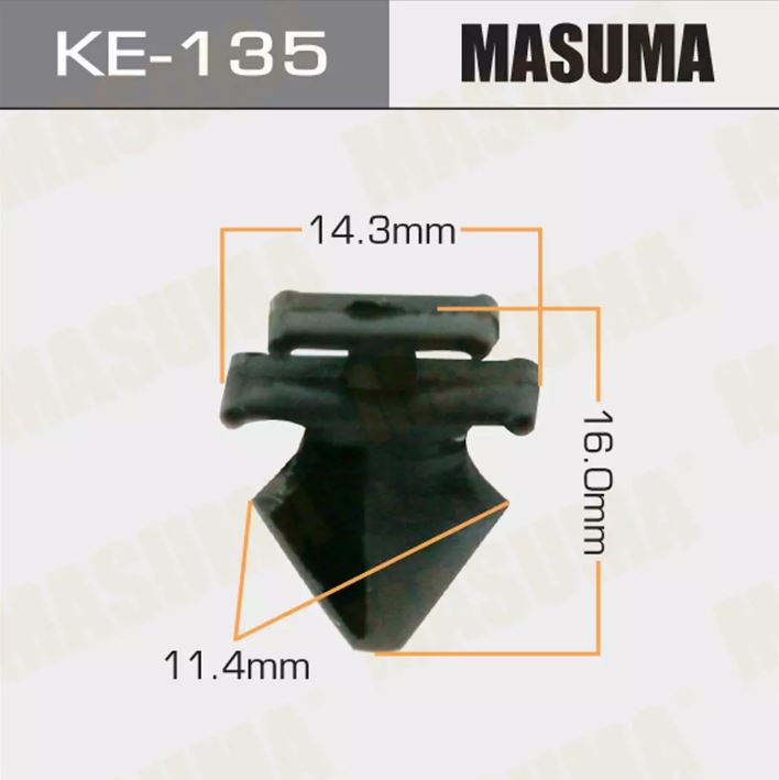 KE-135 Клипса крепежная  Masuma