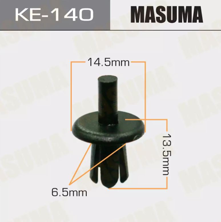 KE-140 Клипса крепежная  Masuma