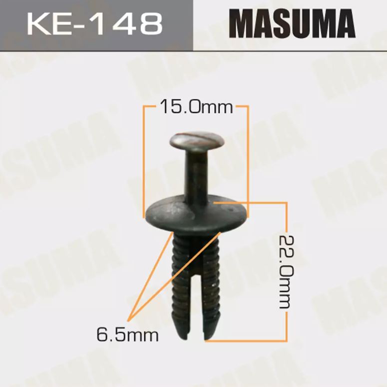 KE-148 Клипса крепежная  Masuma