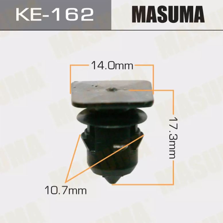 KE-162 Клипса крепежная  Masuma