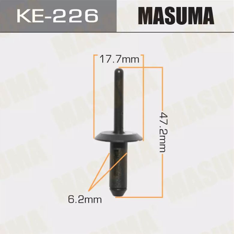 KE-226 Клипса крепежная  Masuma