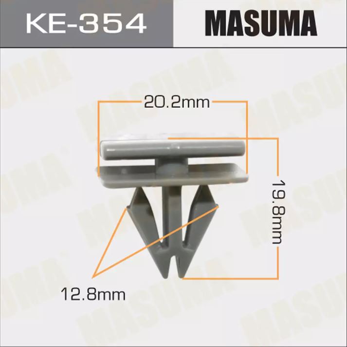 KE-354 Клипса крепежная  Masuma