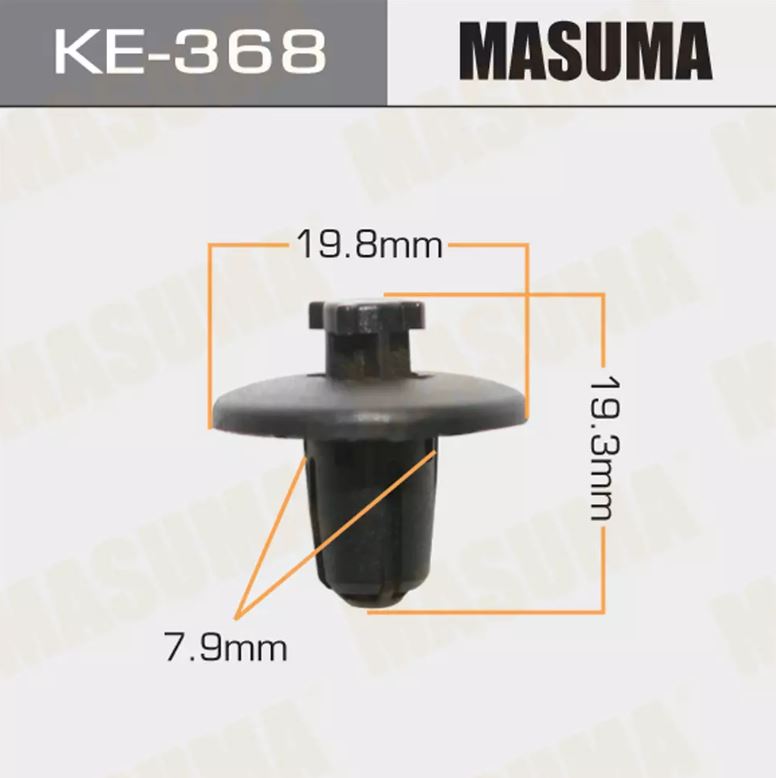 KE-368 Клипса крепежная  Masuma