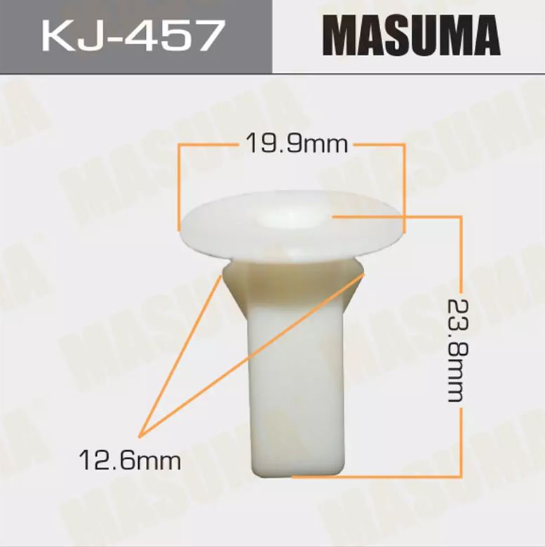 KJ-457 Клипса крепежная  Masuma