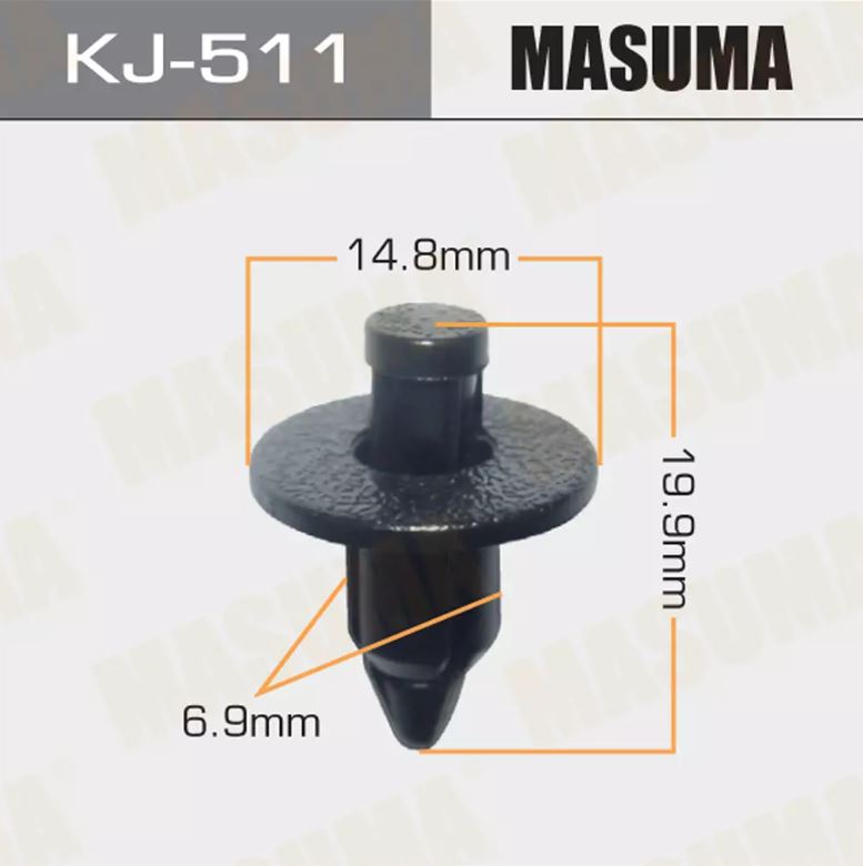 KJ-511 Клипса крепежная  Masuma