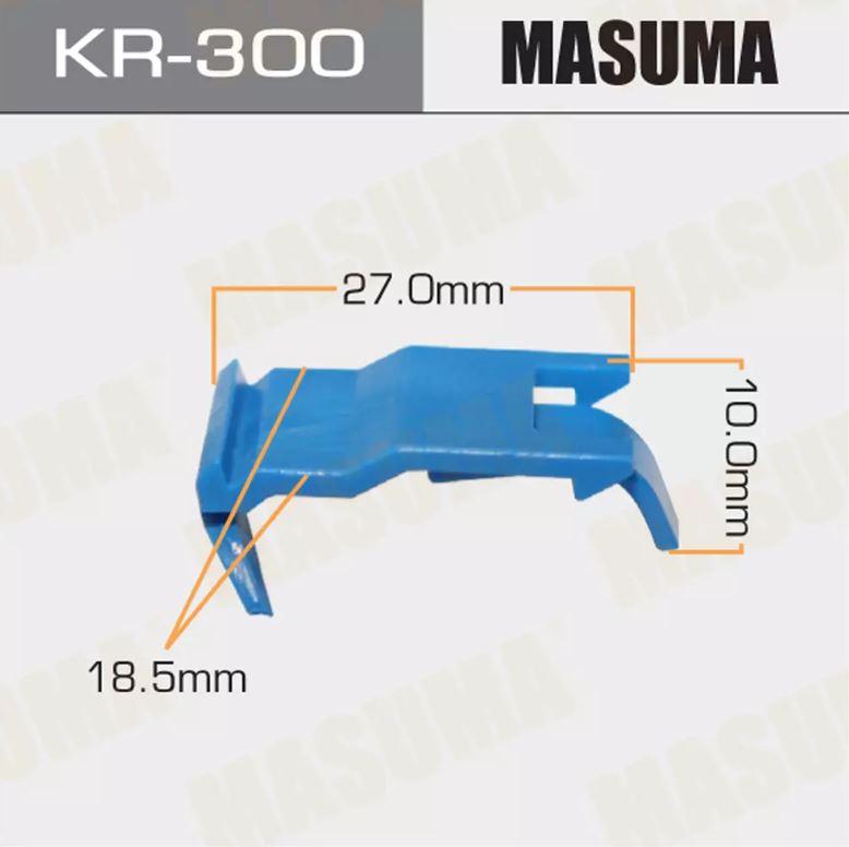 KR-300 Клипса автомобильная  MASUMA