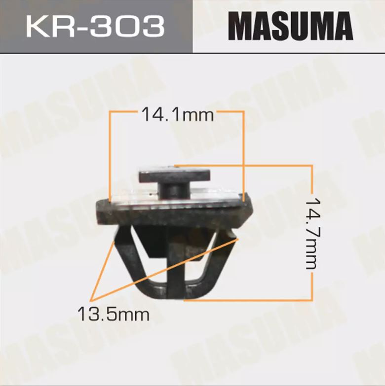 KR-303 Клипса крепежная  Masuma