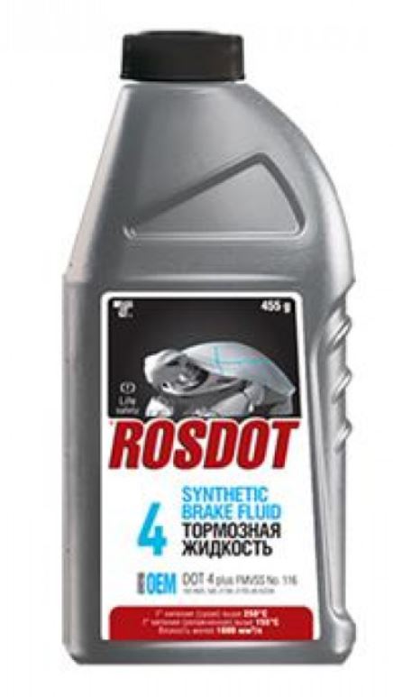 Тормозная жидкость Rosdot 4 455гр.