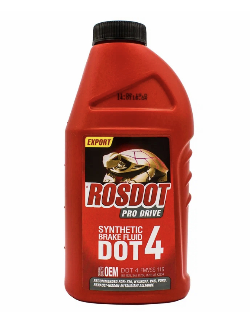 Тормозная жидкость Rosdot 4 Pro Drive 455гр.